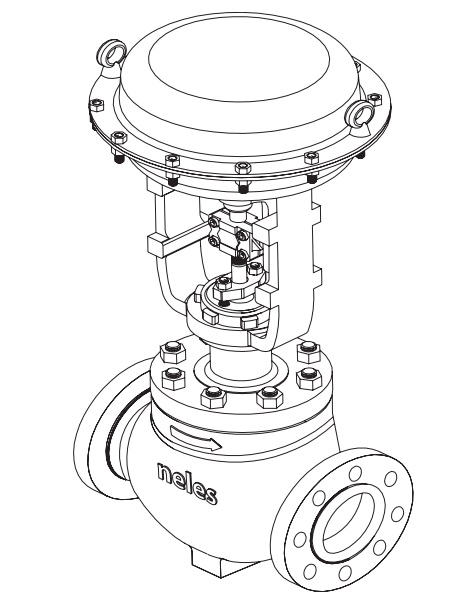Neles™ Top-guided Series GU